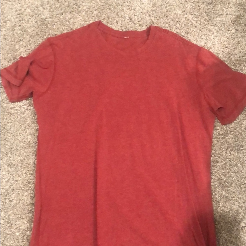 Lululemon Red Shirt